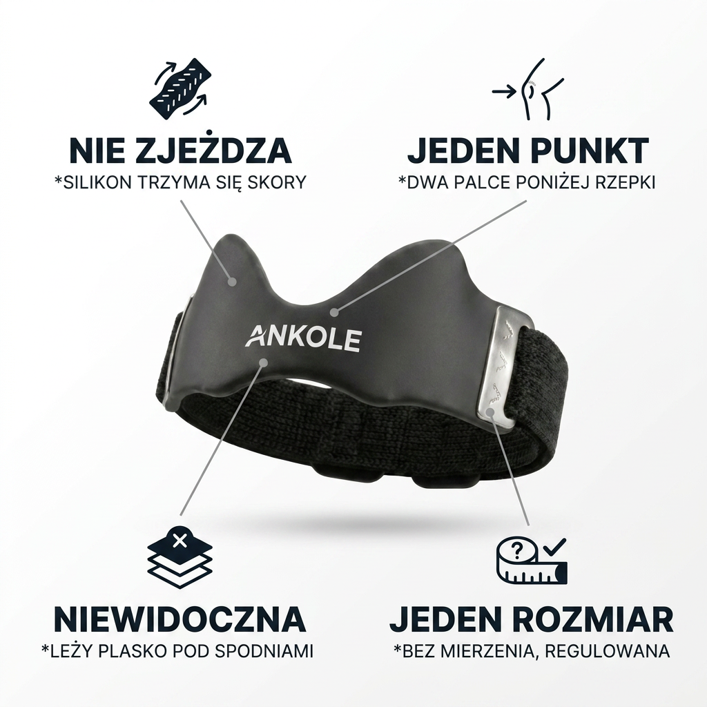 Zejdź po schodach przodem. Już przy pierwszym kroku.