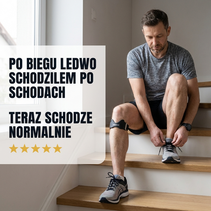Zejdź po schodach przodem. Już przy pierwszym kroku.